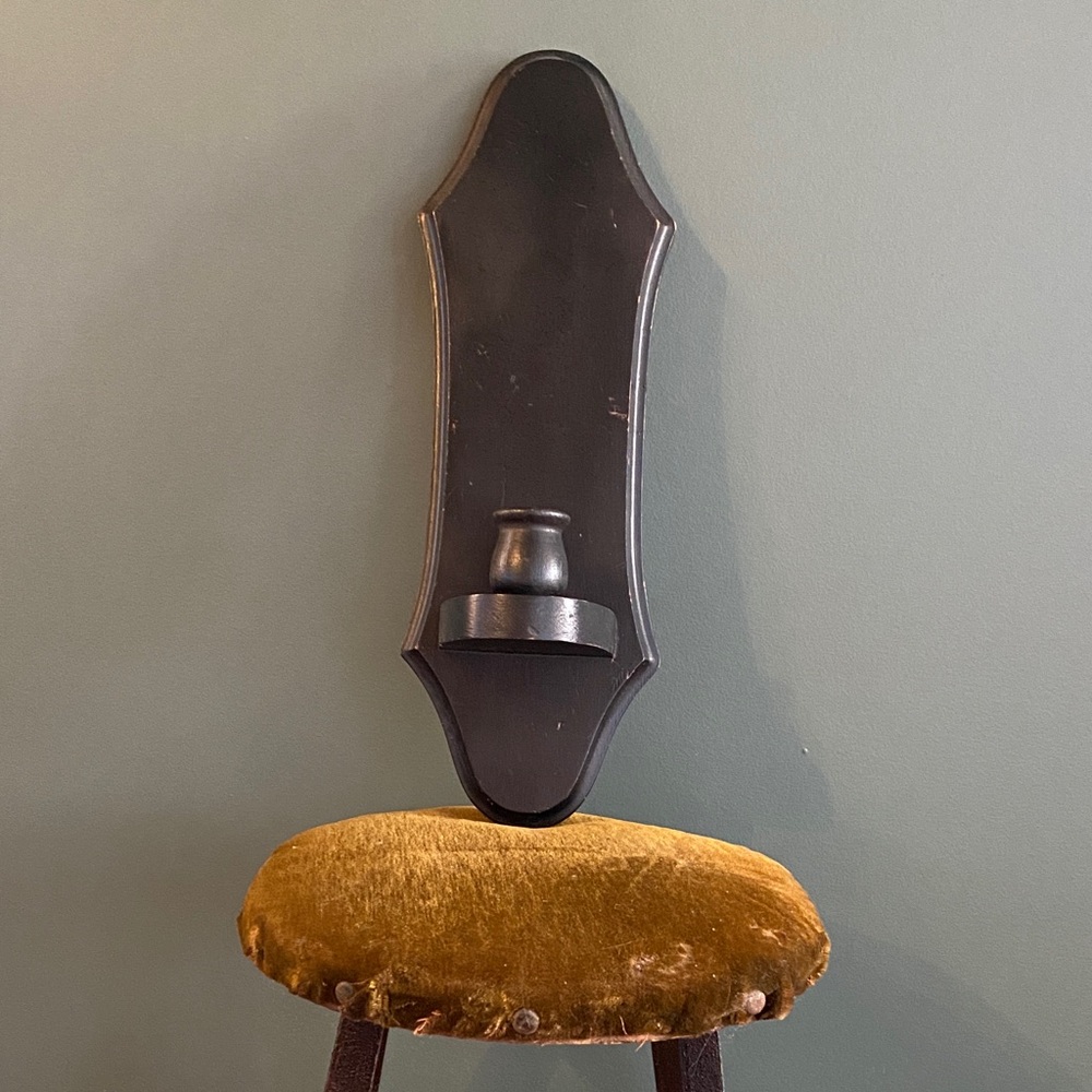 Vintage Black Wall Sconce
